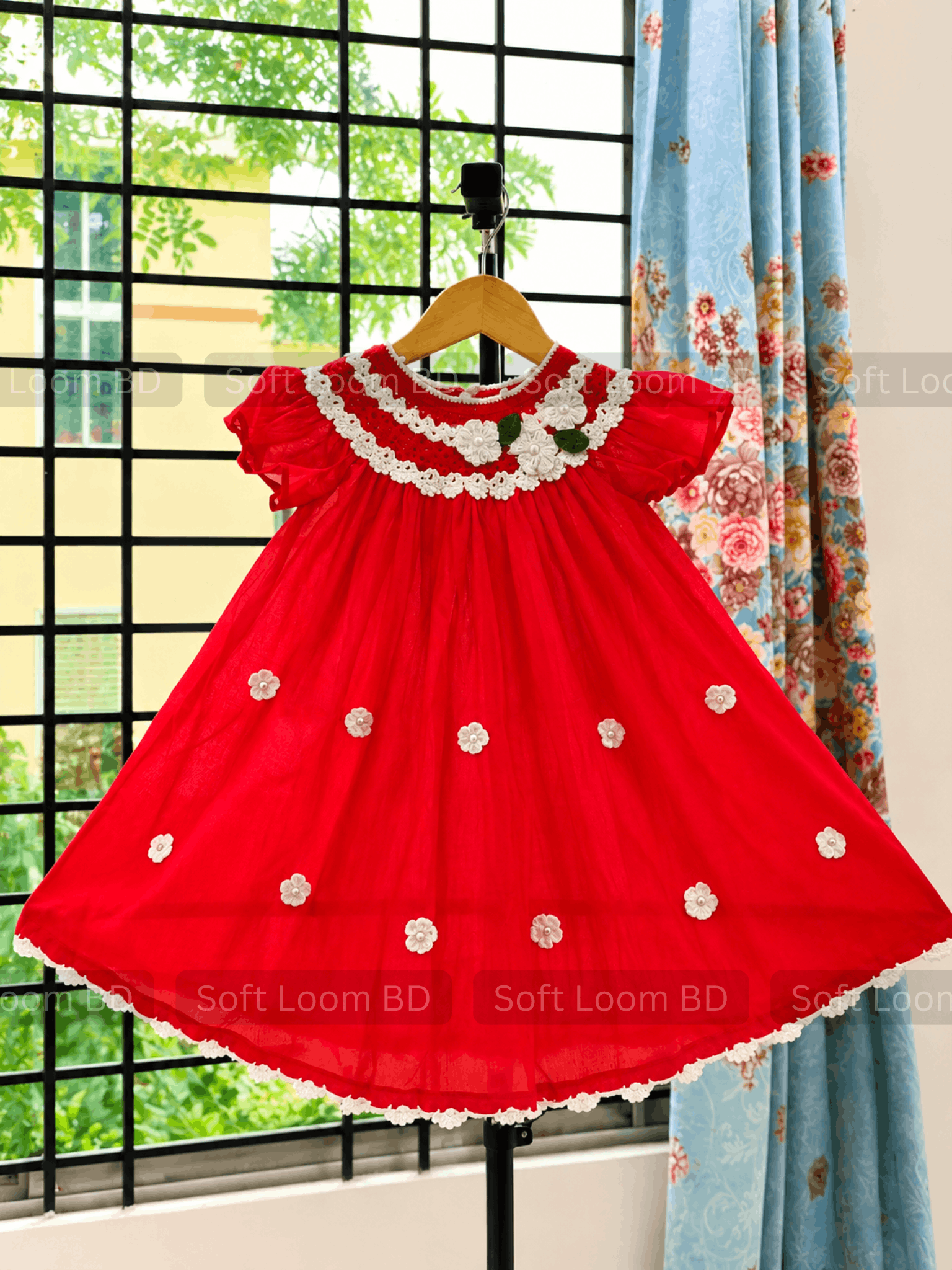 Soft Loom Artisan Crochet Frock